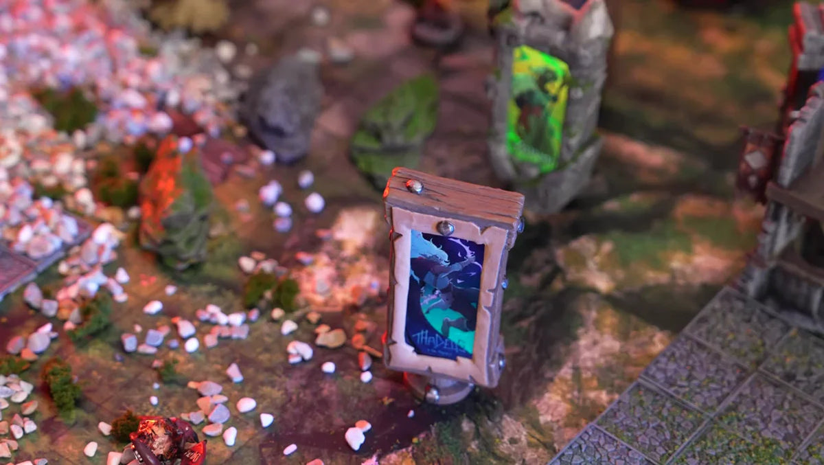 Magnetic props attaching to Artifact Mini