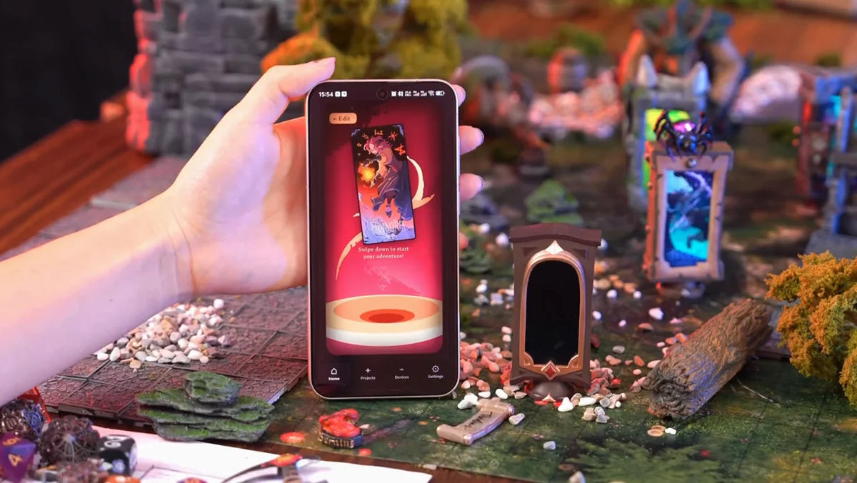 Send artwork from the Artifex app to Artifact Mini